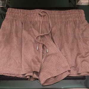 Zara tan shorts